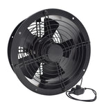 Livingandhome Ventilation Wall-Mounted Exhaust Axial Fan 10-inch, FI0373