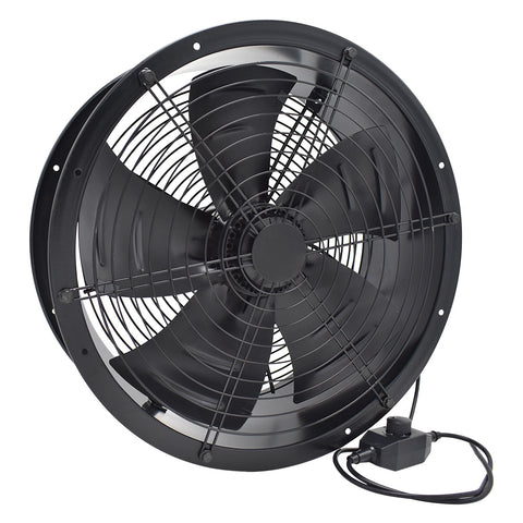 Livingandhome Ventilation Wall-Mounted Exhaust Axial Fan 16-inch, FI0376