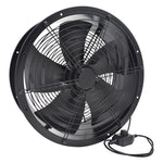 Livingandhome Ventilation Wall-Mounted Exhaust Axial Fan 22-inch, FI0379