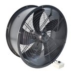 Livingandhome Ventilation Wall-Mounted Exhaust Axial Fan 24-inch, FI0380