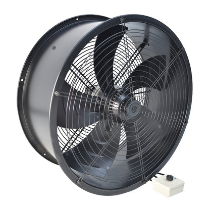 Livingandhome Ventilation Wall-Mounted Exhaust Axial Fan 24-inch, FI0380