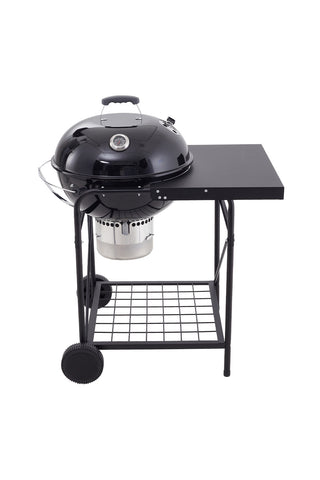 Outdoor Round Charcoal Grill with Side Table, AI1314 (Ver. 2)