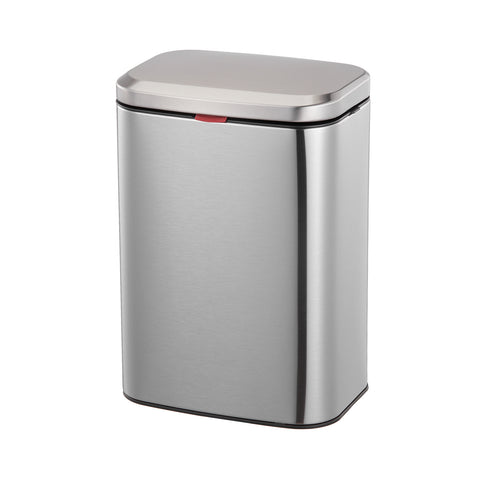 8L Stainless Steel Hanging Trash Bin with Lid Kitchen Garbage Can, KT0112 (Ver.2)