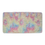 Livingandhome Anti-Skid Soft Fluffy Rainbow Rug, SW0645