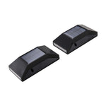 2Pcs Outdoor Solar Power Ambient Wall Light, WF0316