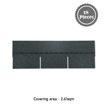 18Pcs 3-Tab Asphalt Shingles Bitumen Roofing, AI1592