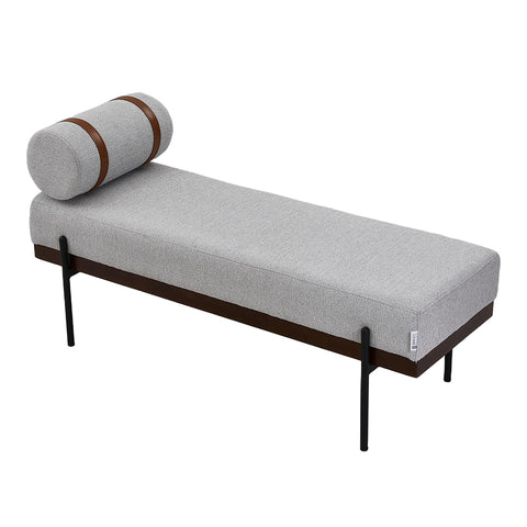 Upholstered Bench with Side Pillow, ZH1694 (Ver.2)