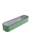 Oval-Shaped Galvanized Steel Raised Garden Bed, PM1499 (Ver. 2)