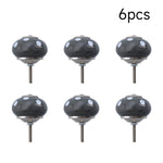 6Pcs Ceramic Furniture Knobs Pull Handles, ZY0096