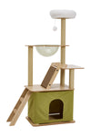 Luxurious Cat Tower Set with Scratching Board, FI1184 (Ver.2)