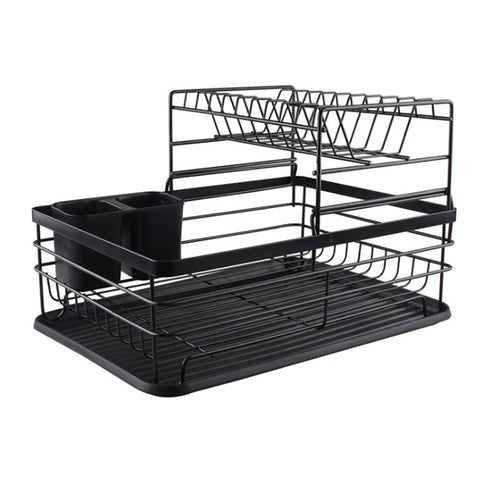 2-Tier Metal Kitchen Dish Drainer Rack, KT0100 (Ver.2)