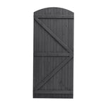 Semi Braced Arch Top Strong Wooden Garden Gate, LG1413