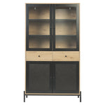 Wooden Side Cabinet with Straw Doors, ZH1642ZH1643ZH1644