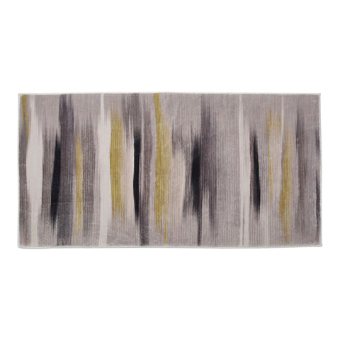 Livingandhome Modern Faux Cashmere Geometric Area Rug, SW0640