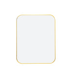 Golden Framed Rectangular Wall Mirror, CT0138 (Ver.2)