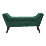 Soft Linen Upholstered Bench with Wooden Legs, ZH1679