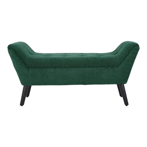 Soft Linen Upholstered Bench with Wooden Legs, ZH1679 (Ver. 2)