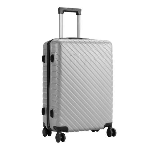 28’’ Grey Suitcase with Combination Lock, XY0288