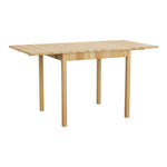 Expandable Rectangular Wooden Dining Table, ZH1549