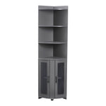 3 Tier Corner Shelf and Cabinet, SW0864