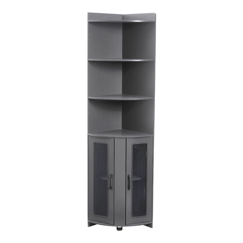 3 Tier Corner Shelf and Cabinet, SW0864 (Ver. 2)