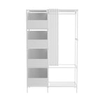 Portable Metal Closet Bedroom Cabinet, LY0163 (Ver.2)