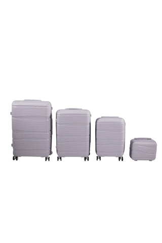 4PCS Lockable Travel Suitcase Set, XB0001 (Ver.2)