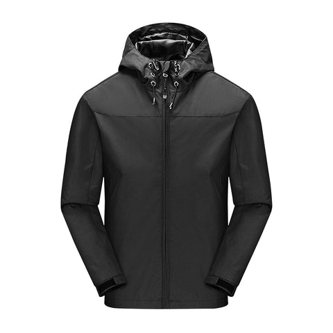 M-size Waterproof Hooded Hardshell Jacket Outerwear, WO0493