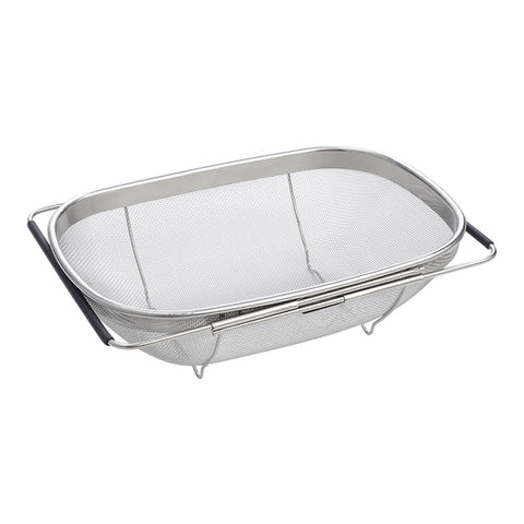 Livingandhome Expandable Over the Sink Colander Stainless Steel, WZ0123