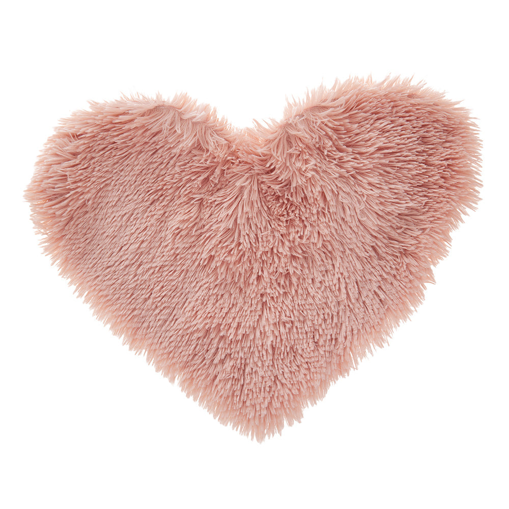 Lifeideas Heart Shaped Long Plush Throw Pillow Cover, LY0019 – EVER STRONG