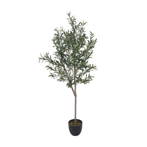 Artificial Olive Tree Decorative Plant in Planter, PM1595 (Ver. 2)