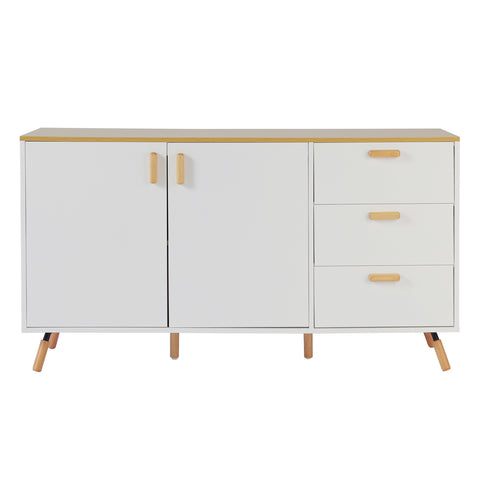 Modern Accent Storage Cabinet with Doors and Drawers, ZH1671ZH1672