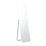 Livingandhome Modern Rectangular Metal Floor Mirror, CT0286