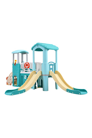 Kidkid Toddlers Slide and Climber with Balls and Ring Toss, FI0932FI0933