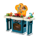 Kitchen Playset with Sounds, Light and Play Food, SI0200(Ver.2)