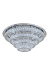 4-Tier Chic Crystal Flush Mount Ceiling Light, LG1331