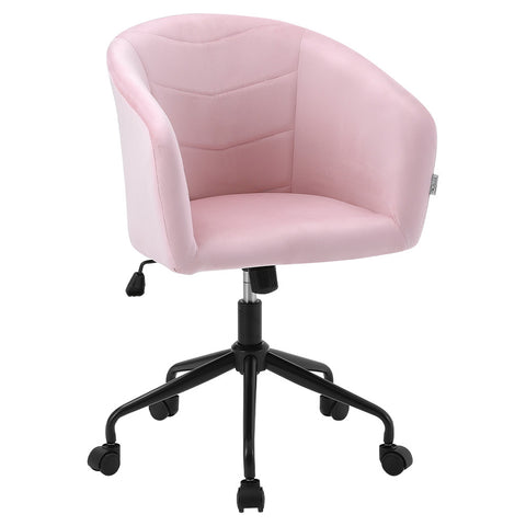 Livingandhome Velvet Swivel Office Task Chair, ZH1078