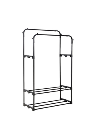 Double Rod Metal Clothes Rack, LY0159 (Ver.2)