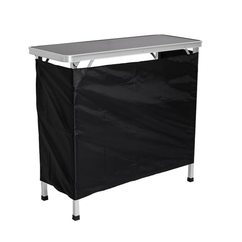 2-tier Portable Aluminum Alloy Bar Table, CH0006 (Ver.2)