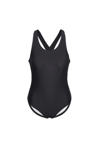 Women One Piece U-Neckline Swimsuit, WO0047