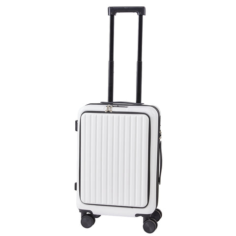 20 Inch Front Opening Suitcase with TSA Lock and USB Charging Port, XB0015 (Ver.2)