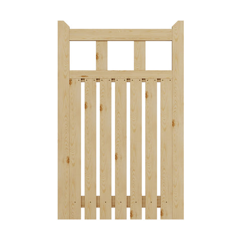 76x120cm Outdoor Wooden Garden Gate Fence Door, AI1447 (Ver.2)