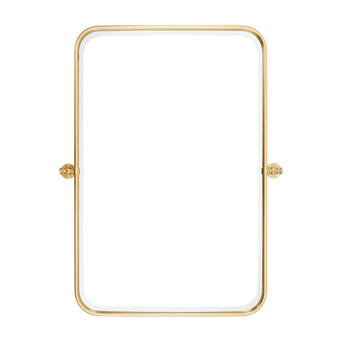 Metal Rectangular Decorative Wall Mounted Mirror, FI1143