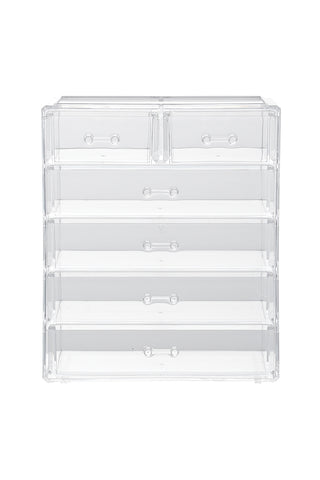 Transparent Makeup Organizer with Drawers, SO0082