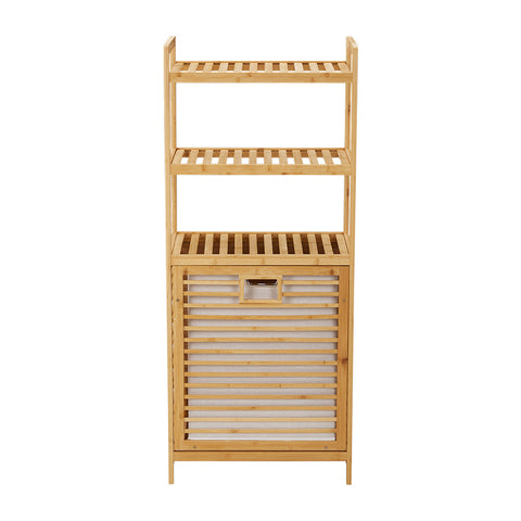 Freestanding Bamboo Laundry Hamper, HO0028