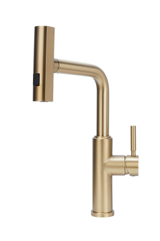 Bathroomdeco Retractable Pulldown Kitchen Faucet, DM0742