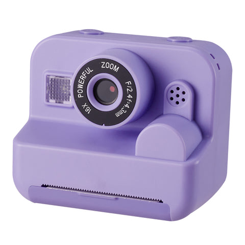 Kids Camera Instant Print with 32GB Card and 3 Rolls Photo Paper, TE380006