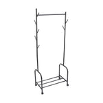 Carbon Steel Garment Clothes Rack with Wheels, SC1916