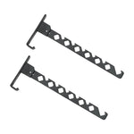 2Pcs Wall Mounted Coat Drying Hanger, LY0169