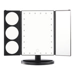 Tri-Fold Makeup Mirror with LED Lights, SW0976 (Ver.2)